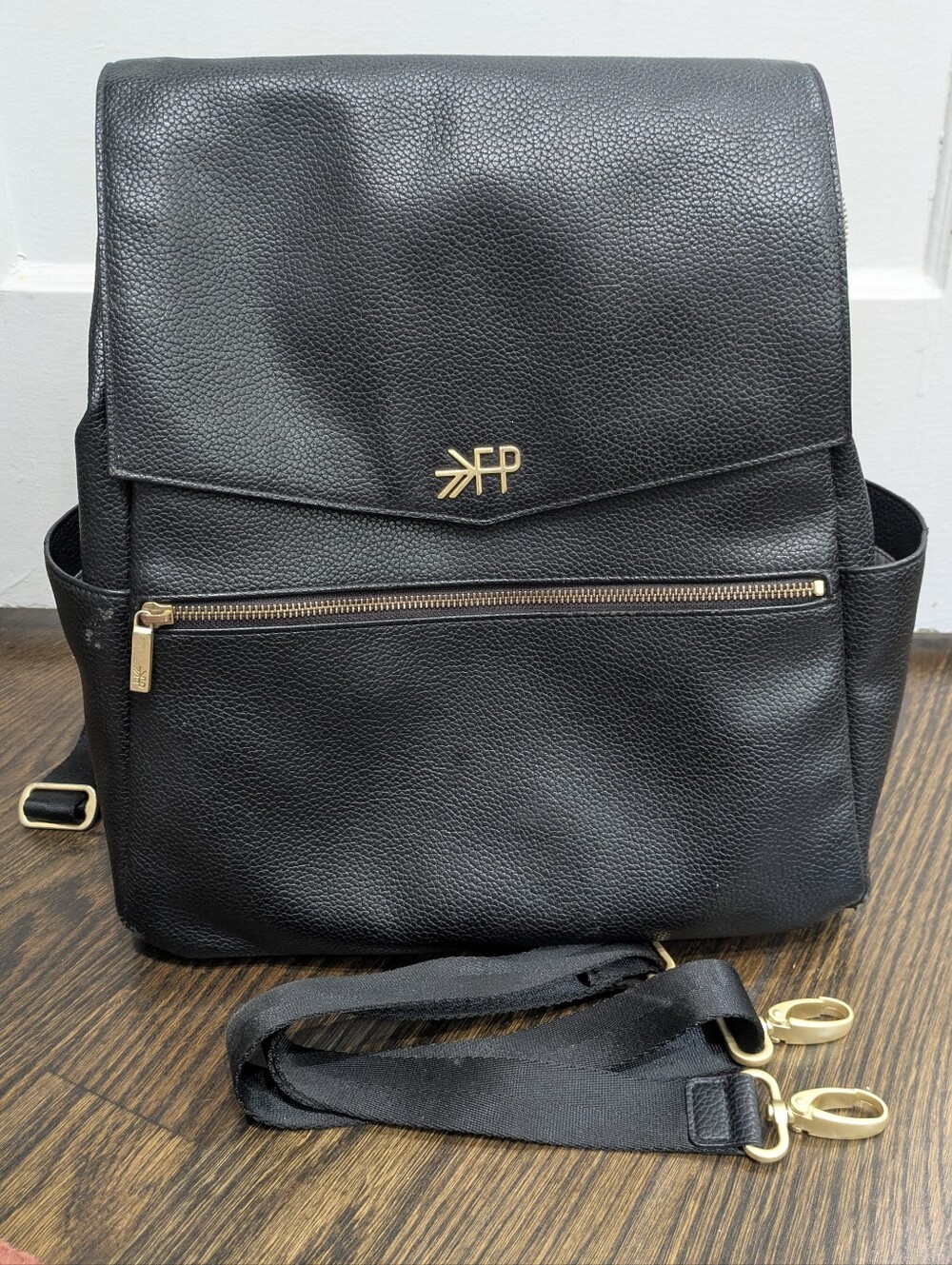 Freshly Picked | Classic Large Vegan Leather Diaper Bag